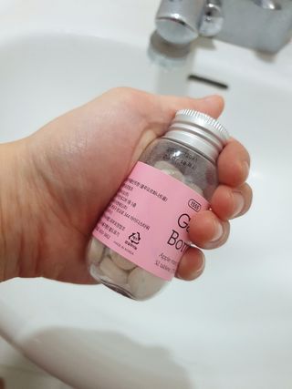 일오오오 3초 고체가글 가글밤 32정 — 4점을 준 리뷰어가 2022년 6월 올린 사용 사진
