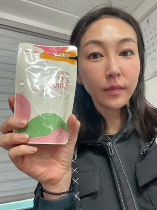 [경남제약헬스케어] 케어플러스 리셋 다이어트 청포도맛 100ml X 5포 (5일분) — 5점을 준 리뷰어가 2023년 3월 올린 사용 사진