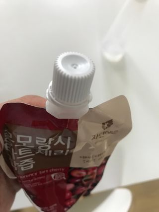 자연에온 몽모랑시 타트체리 착즙 100mL 10개입 2BOX — 4.5점을 준 리뷰어가 2021년 1월 올린 사용 사진