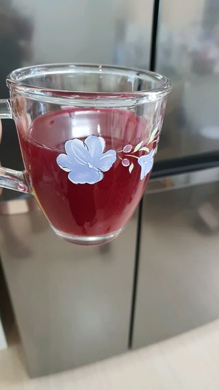 트롯전통식혜 트롯레드비트식혜 1리터 +500리터 — 5점을 준 리뷰어가 2021년 5월 올린 사용 사진