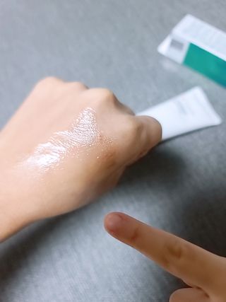 리더스코스메틱 리더스 카밍 바이오틱스 크림 마스크 — 5점을 준 리뷰어가 2021년 3월 올린 사용 사진