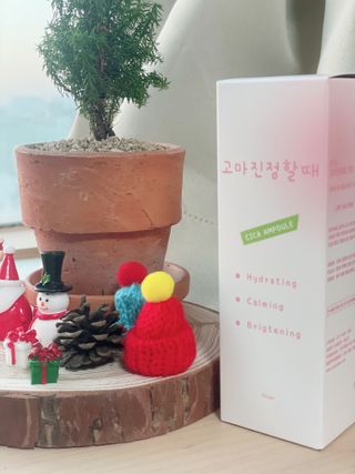 [시카앰플] 묘오한 고마진정할때 진정 스프레이 앰플 150ml — 5점을 준 리뷰어가 2021년 1월 올린 사용 사진