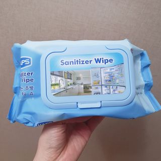 햅스 세균없는 주방 대형 2팩, HAPS sanitizer wipe — 5점을 준 리뷰어가 2022년 2월 올린 사용 사진