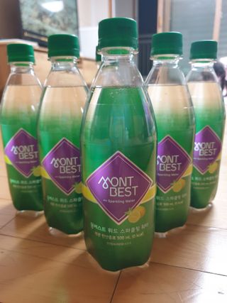 몽베스트 Montbest with Sparkling water Lemon OR Lime 20병(랜덤) — 5점을 준 리뷰어가 2022년 5월 올린 사용 사진