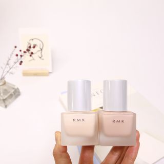 [RMK] 메이크업 베이스 + 리퀴드 파운데이션 — 5점을 준 리뷰어가 2021년 3월 올린 사용 사진