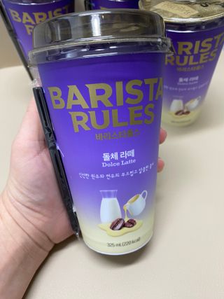 바리스타룰스 돌체 라떼 — 5점을 준 리뷰어가 2023년 4월 올린 사용 사진