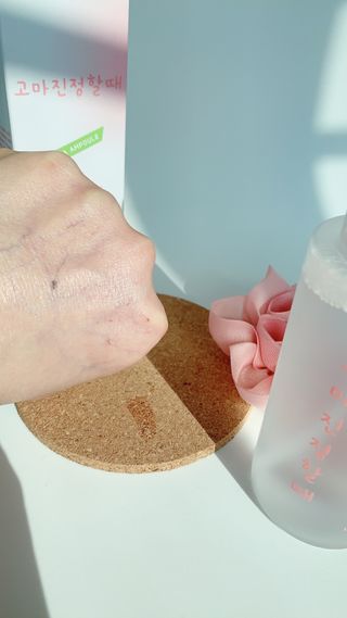 [시카앰플] 묘오한 고마진정할때 진정 스프레이 앰플 150ml — 5점을 준 리뷰어가 2021년 3월 올린 사용 사진