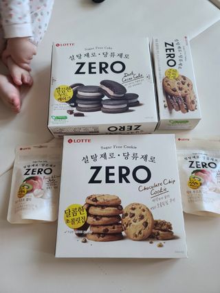 ZERO (초콜릿 칩 쿠키, 카카오 케이크, 후르츠 젤리, 아이스 콜라, 아이스 초코바) — 5점을 준 리뷰어가 2022년 6월 올린 사용 사진