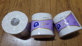빈다 4Deluxe 4겹 엠보싱 롤 화장지 — 5점을 준 리뷰어가 2022년 3월 올린 사용 사진