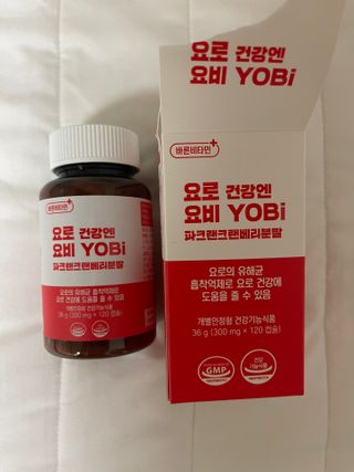 바른비타민 요비 1박스 120캡슐 요로건강 요헬씨 원료 복합 건강식품 — 5점을 준 리뷰어가 2021년 6월 올린 사용 사진