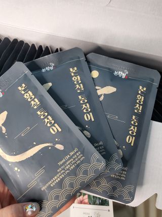 [비린내 완벽제거] 본황칠 통장어 국내산 장어즙 아르기닌 2800mg 장어즙효능 기력보강 — 5점을 준 리뷰어가 2022년 7월 올린 사용 사진