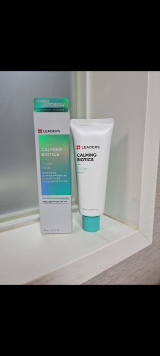 리더스코스메틱 리더스 카밍 바이오틱스 크림 마스크 — 5점을 준 리뷰어가 2021년 5월 올린 사용 사진