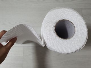 부직포나라 중금속유해물질ZERO 뜯어쓰는 주방 일회용수세미 60매 2매 — 5점을 준 리뷰어가 2022년 9월 올린 사용 사진