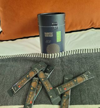 프리마인 자체 기업부설 연구소에서 찾아낸 건강한 수면의 비밀.  슬립토 플러스 30포 — 5점을 준 리뷰어가 2021년 9월 올린 사용 사진