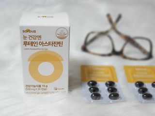 소버스 눈건강엔 루테인 아스타잔틴 — 5점을 준 리뷰어가 2021년 1월 올린 사용 사진