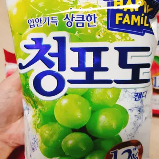 청포도캔디 복숭아캔디 — 5점을 준 리뷰어가 2022년 11월 올린 사용 사진