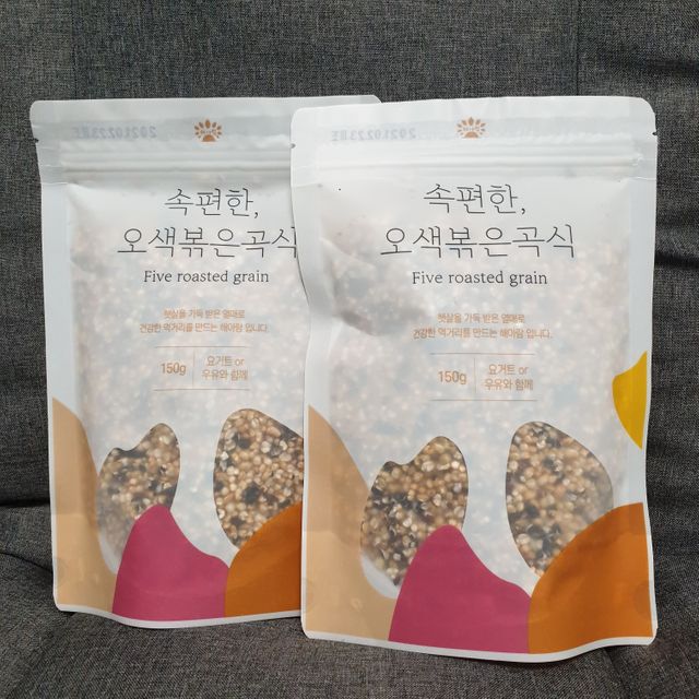 유기농 곡물로 만든 속편한 오색 볶은곡식 2봉 리뷰 사진