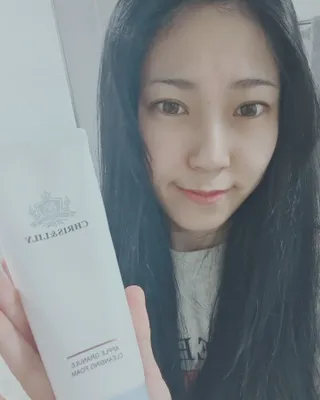 [크리스앤릴리] 애플 그래뉼 클렌징폼 — 5점을 준 리뷰어가 2022년 10월 올린 사용 사진