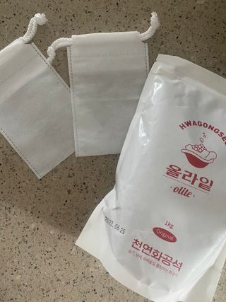 올라잍 천연화공석 — 5점을 준 리뷰어가 2022년 7월 올린 사용 사진