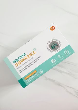 앙팡 패밀리면역 프로바이오틱스 2g x 100포 — 5점을 준 리뷰어가 2022년 10월 올린 사용 사진