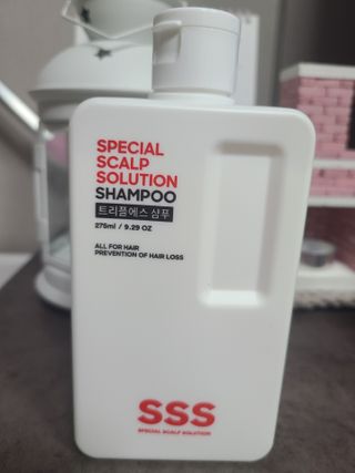 트리플에스 탈모 샴푸 275ml + 실크 트리트먼트 275ml — 4점을 준 리뷰어가 2021년 2월 올린 사용 사진