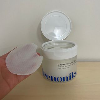 키노닉스 카모 클렌징 패드 — 5점을 준 리뷰어가 2021년 8월 올린 사용 사진