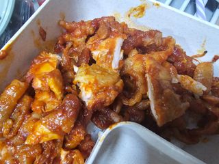[닭집아들] 직화무뼈닭발 & 직화양념불닭 — 5점을 준 리뷰어가 2024년 9월 올린 사용 사진