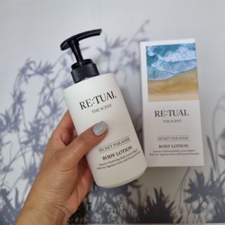 레츄얼 더 센트 바디로션 시크릿 파라다이스(500ml) — 5점을 준 리뷰어가 2022년 10월 올린 사용 사진
