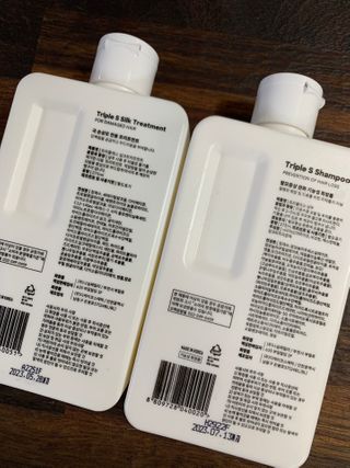 트리플에스 탈모 샴푸 275ml + 실크 트리트먼트 275ml — 5점을 준 리뷰어가 2021년 2월 올린 사용 사진
