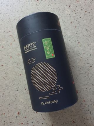 프리마인 자체 기업부설 연구소에서 찾아낸 건강한 수면의 비밀.  슬립토 플러스 30포 — 5점을 준 리뷰어가 2021년 10월 올린 사용 사진