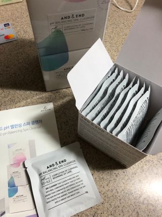 앤앤드 앤드앤엔드 pH 밸런싱 스파클렌저 — 5점을 준 리뷰어가 2021년 2월 올린 사용 사진
