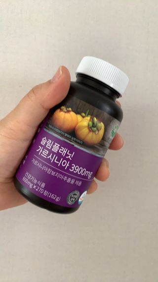 슬림플래닛 가르시니아 3900mg — 3.5점을 준 리뷰어가 2021년 10월 올린 사용 사진