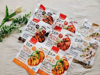 굽네몰 [굽네] 소스가 맛있는 닭가슴살 슬라이스 4종 — 5점을 준 리뷰어가 2021년 4월 올린 사용 사진