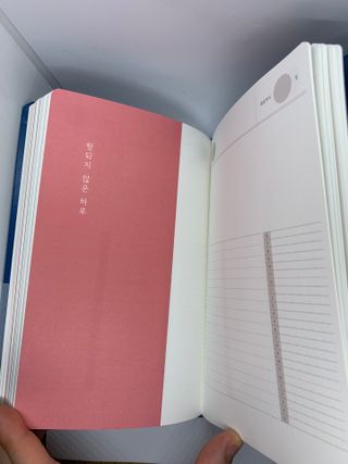 응원과 위로가 필요한 당신에게  리훈 하고싶은말 스터디 플래너 — 5점을 준 리뷰어가 2021년 3월 올린 사용 사진