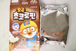 씨알푸드 뽀로로 시리얼 3종 — 4.5점을 준 리뷰어가 2022년 2월 올린 사용 사진