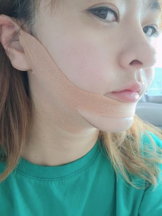 아이디플라코스메틱 아이디 페이스핏 마이너스 밴드 v2 — 5점을 준 리뷰어가 2021년 6월 올린 사용 사진