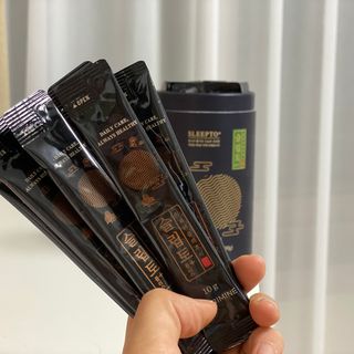 프리마인 자체 기업부설 연구소에서 찾아낸 건강한 수면의 비밀.  슬립토 플러스 30포 — 5점을 준 리뷰어가 2021년 10월 올린 사용 사진