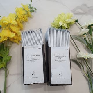 [이즈라이프코스메틱] 퍼퓸 드라이어 시트 히노끼향  or 블랑향 2중 택1 30매 — 5점을 준 리뷰어가 2021년 5월 올린 사용 사진