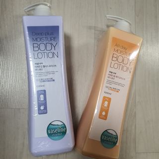 [과일나라] 바세린 모이스처 바디로션 1000ml 2종 — 5점을 준 리뷰어가 2021년 10월 올린 사용 사진