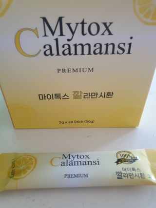 신보웰빙 마이톡스 깔라만시환 1박스/28포 — 5점을 준 리뷰어가 2023년 9월 올린 사용 사진