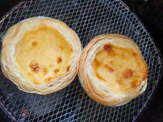 디앙뜨 포르투갈 에그타르트 오리지널 맛+패션후르츠+초콜릿타르트 맛 중 택1 — 5점을 준 리뷰어가 2021년 8월 올린 사용 사진