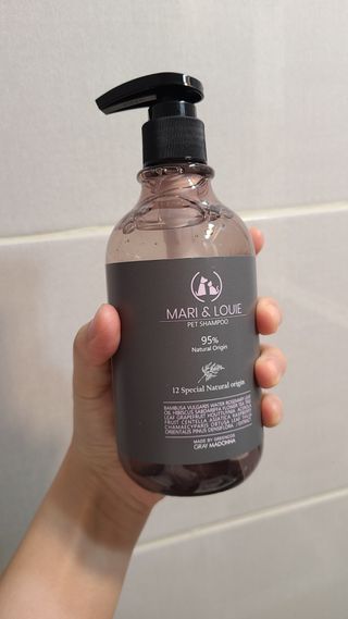 마리앤루이펫샴푸 [mari and louie pet shampoo] — 5점을 준 리뷰어가 2021년 5월 올린 사용 사진