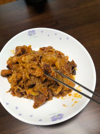 자연풍미 문어직화볶음 3종 (불고기, 불곱창, 치즈불닭) — 5점을 준 리뷰어가 2022년 8월 올린 사용 사진