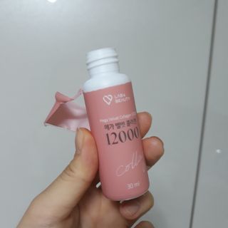 랩앤뷰티 메가 벨벳 콜라겐 12000 — 5점을 준 리뷰어가 2021년 5월 올린 사용 사진