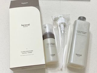 세렌디뷰티 클라우드 모이스쳐 페이셜 토너 — 4.5점을 준 리뷰어가 2021년 3월 올린 사용 사진