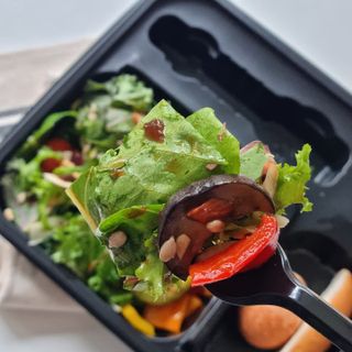 참살이도시락 작심삼일 샐러드도시락 3개 맛보기 새벽배송 또는 택배배송 — 5점을 준 리뷰어가 2021년 9월 올린 사용 사진