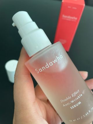 산다화 더블 이펙트 안티 링클 세럼 50ml — 5점을 준 리뷰어가 2023년 12월 올린 사용 사진