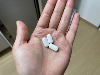 일편강심 여주정,마카정,새싹보리정,보스웰리아정,저분자콜라겐 — 4점을 준 리뷰어가 2021년 7월 올린 사용 사진