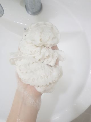 셀라피 에이리페어 크림 바디 워시 2세대 500ml — 5점을 준 리뷰어가 2021년 1월 올린 사용 사진