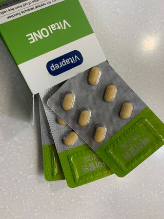 뉴트리션팩토리 비타프렙 바이탈원 종합비타민 멀티비타민 600mg — 5점을 준 리뷰어가 2021년 9월 올린 사용 사진